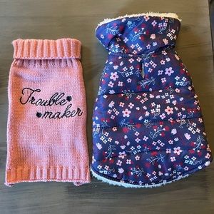 XS Dog Clothing - Pet Sweater & Vest / Coat
